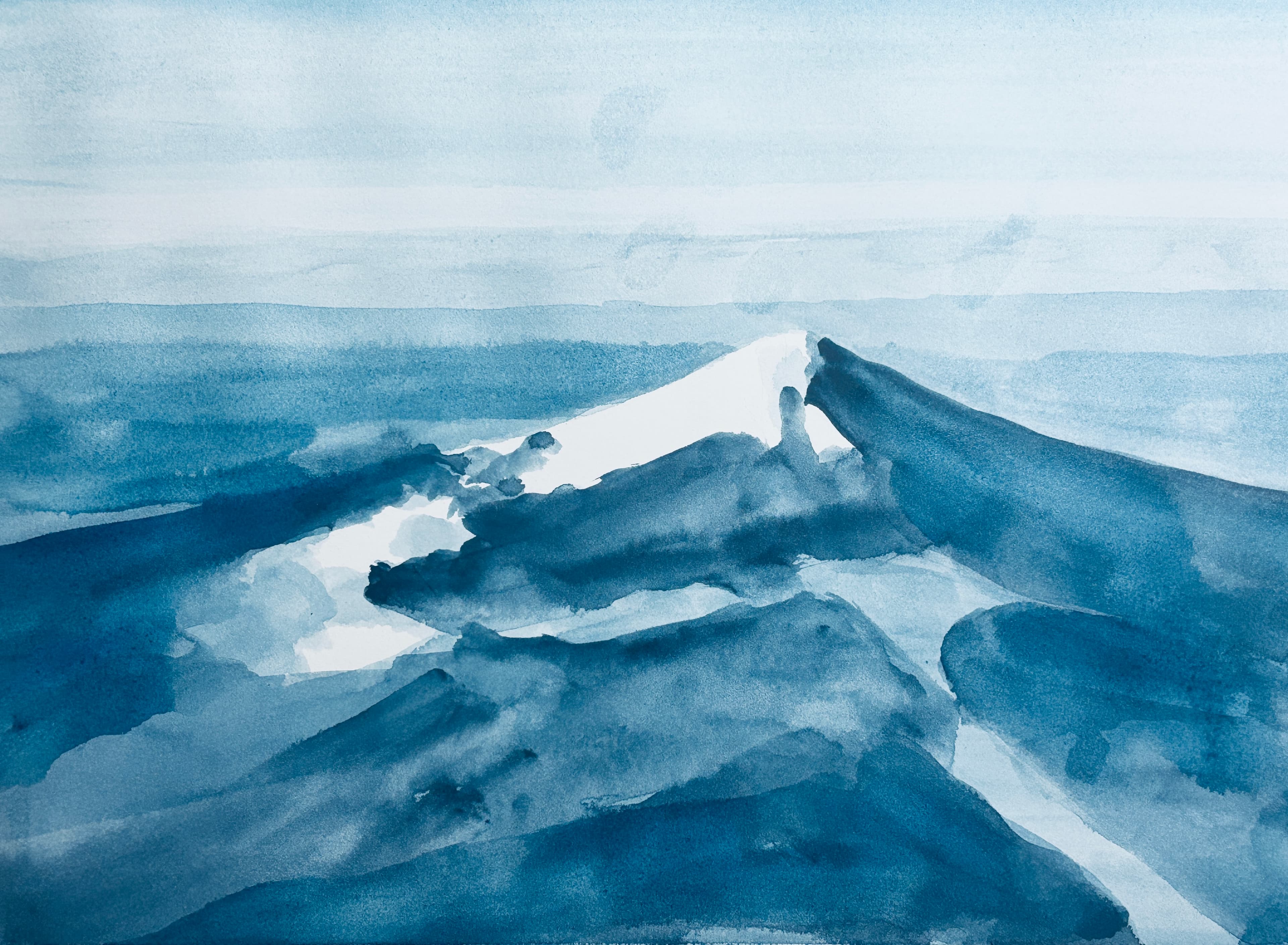 Blue mountain